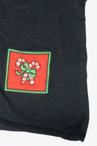 Candy Canes Vintage Ugly Christmas Sweater Vest (1990s)