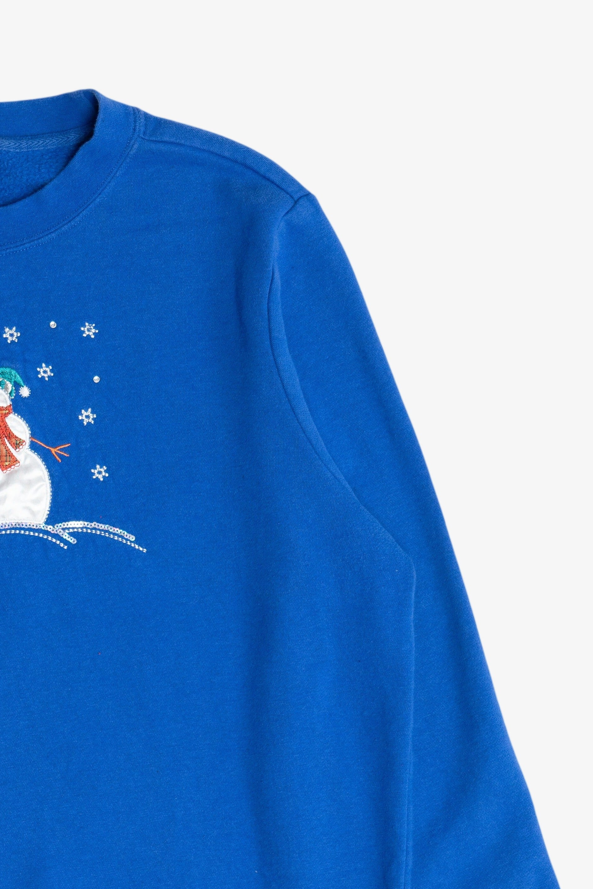Vintage Snowmen Holiday Editions Ugly Christmas Sweatshirt (2000s)