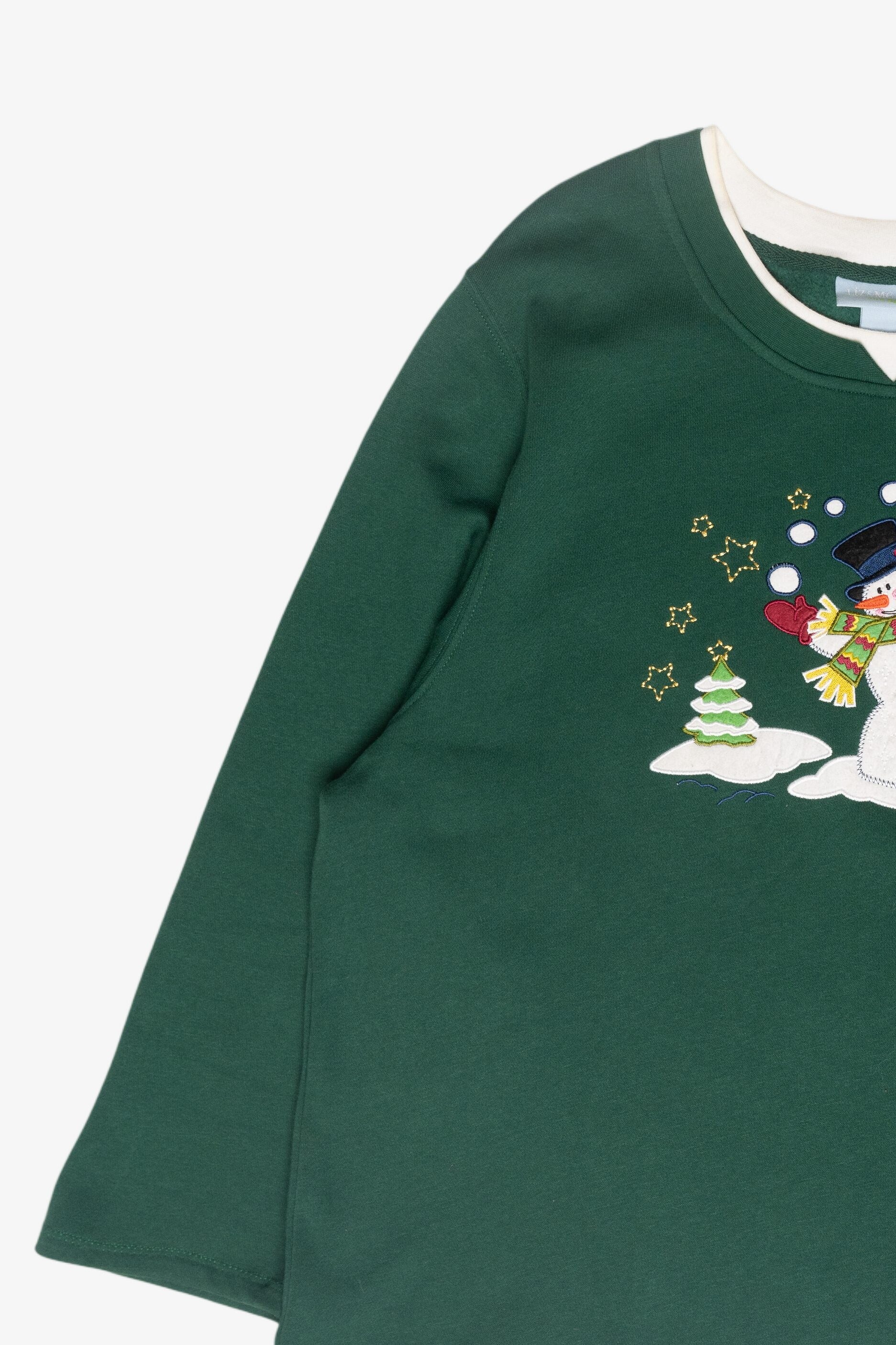 Snowman Vintage Ugly Christmas Sweatshirt (1990s)