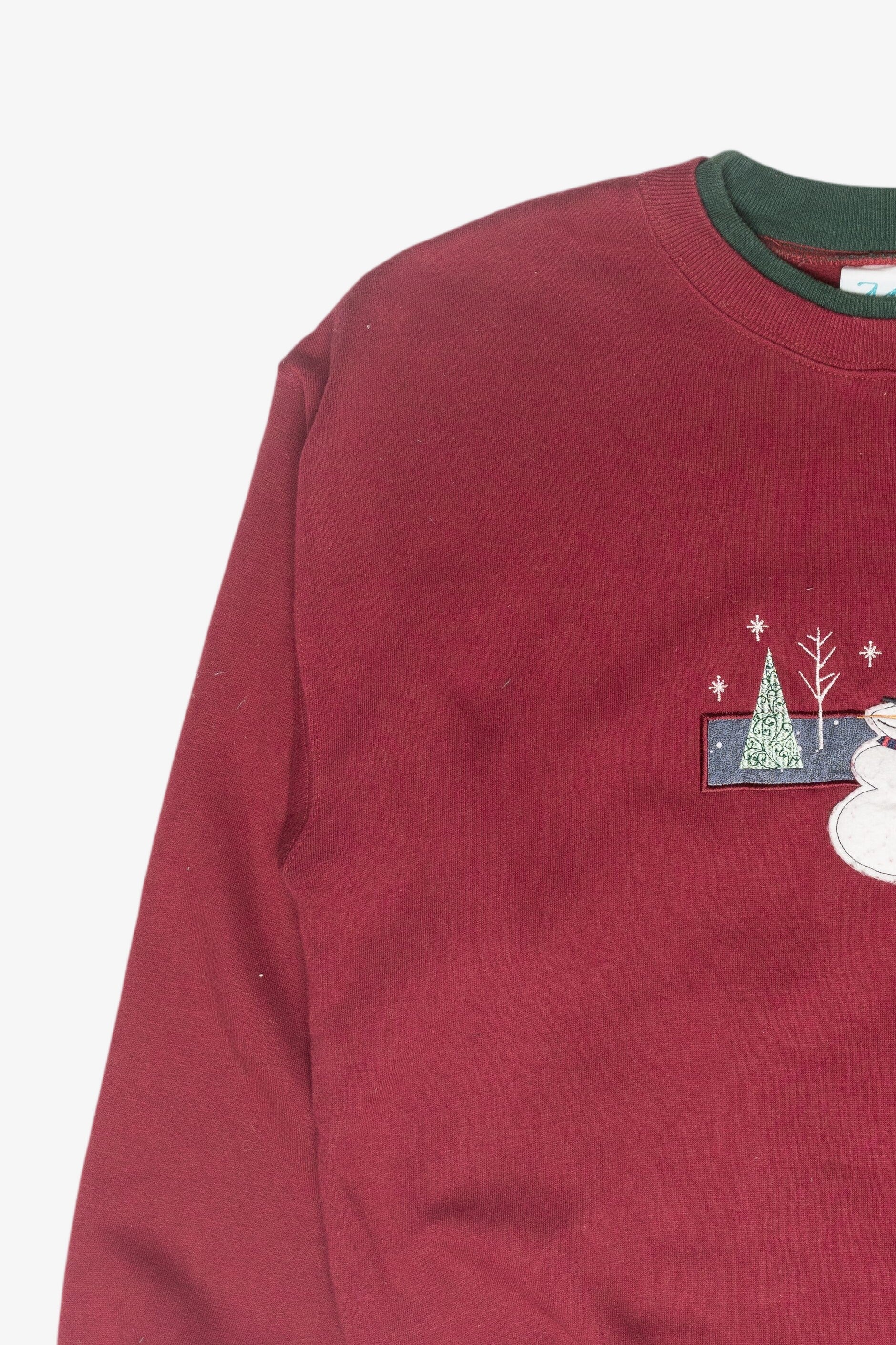 Snowman Vintage Ugly Christmas Sweatshirt (1990s)