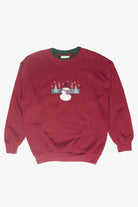 Snowman Vintage Ugly Christmas Sweatshirt (1990s)