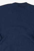 Vintage Navy Blue P.S Originals Winter Landscape Christmas Sweatshirt (1990s)