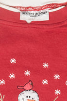 Snowmen Cardinals Vintage Ugly Christmas Sweatshirt (1990s)
