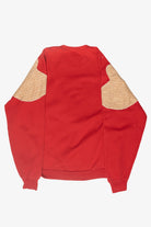 Moose Applique Vintage Ugly Christmas Sweatshirt (1990s)