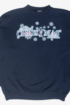 Isaiah 9:6 Cross Vintage Ugly Christmas Sweatshirt (2000s)