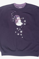Snowman Vintage Ugly Christmas Sweatshirt (2000s)