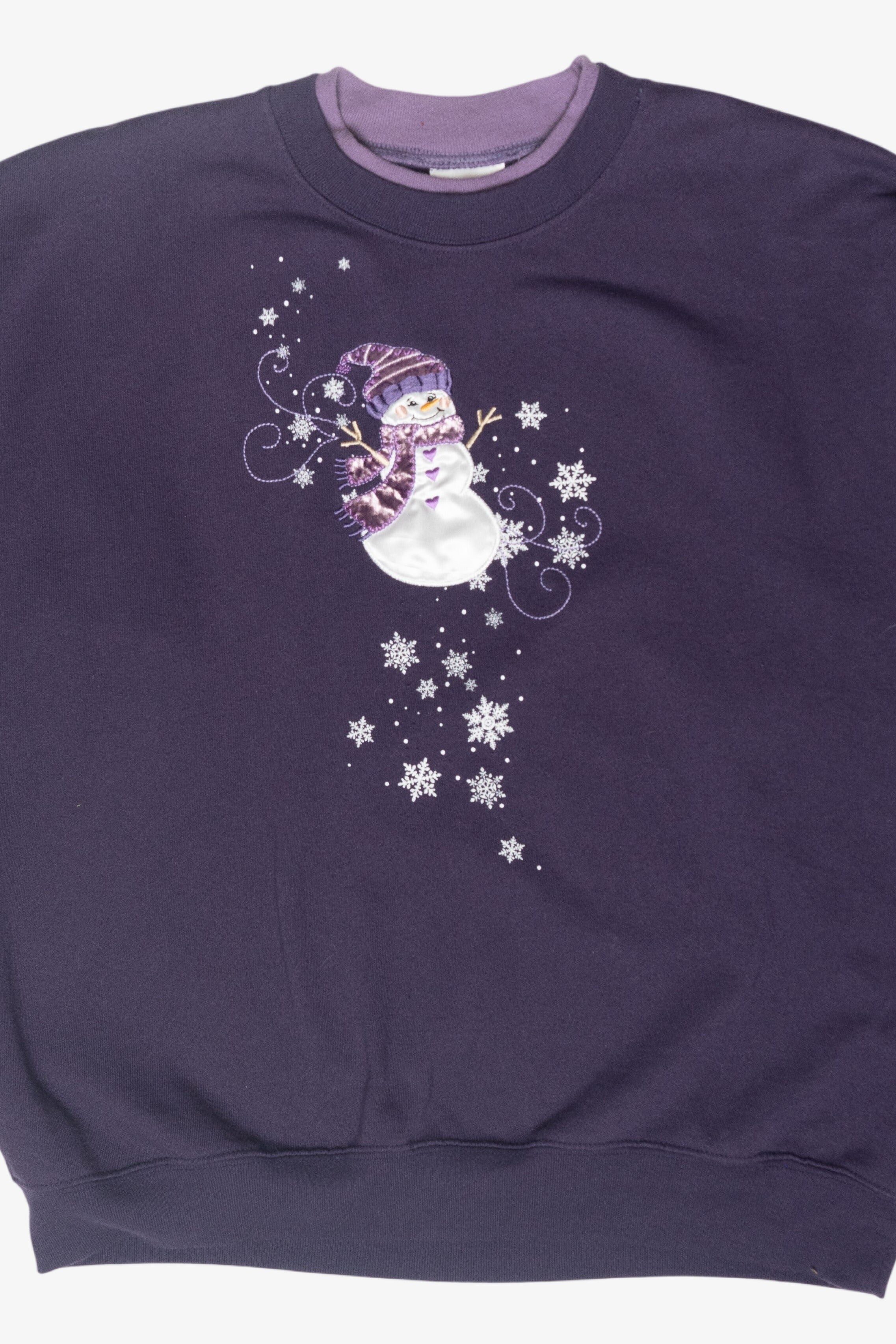 Snowman Vintage Ugly Christmas Sweatshirt (2000s)