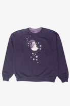 Snowman Vintage Ugly Christmas Sweatshirt (2000s)