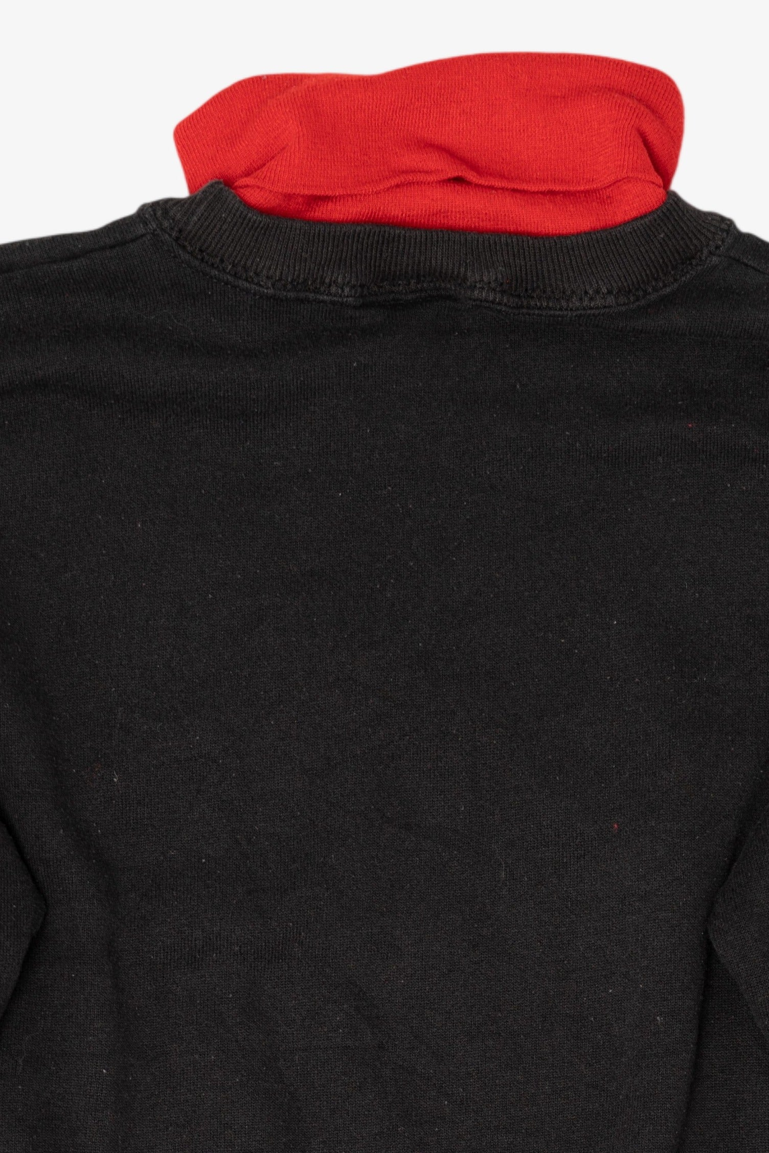Vintage Kids Santa Ugly Christmas Turtleneck Sweatshirt (1990s)