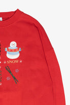 Snowman Friends Vintage Christmas Sweatshirt (1990s)