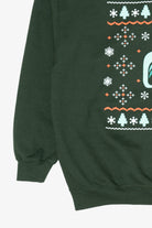 Dark Green Minnesota Aurora Ugly Christmas Sweatshirt (2020s)