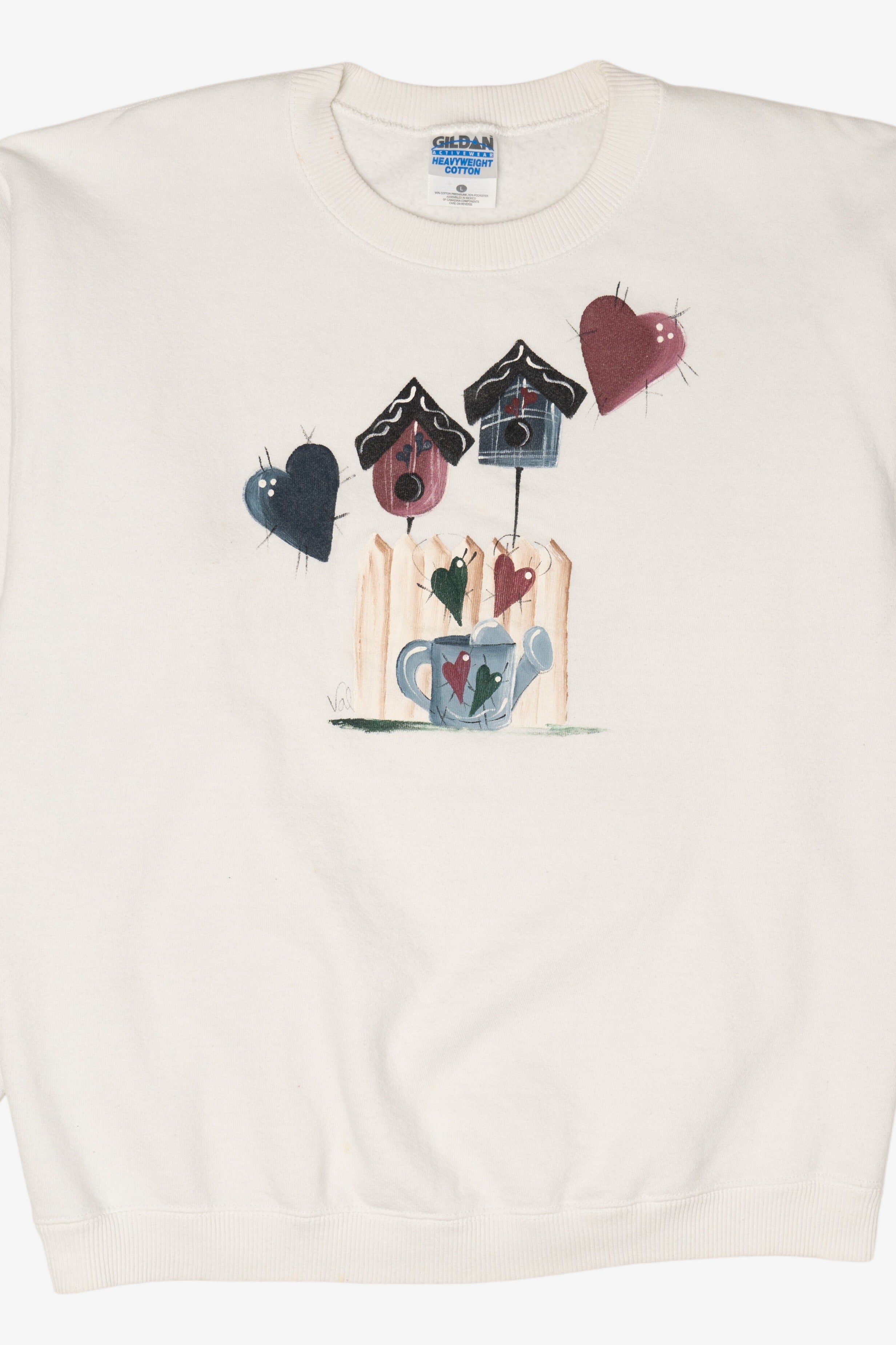Vintage Garden Ugly Christmas Sweatshirt (1990s)