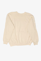 Vintage Embossed Winter Cabin Raglan Ugly Christmas Sweatshirt (1990s)