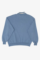 Vintage Light Blue Top Stitch Birds In Winter Ugly Christmas Sweatshirt (1990s)