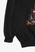 Vintage Black Nutcracker Ugly Christmas Sweatshirt (1990s)