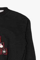 Vintage Black Nutcracker Ugly Christmas Sweatshirt (1990s)