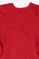 Vintage Red Tree Ugly Christmas Raglan Sweatshirt (1990s)