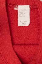 Vintage Red Tree Ugly Christmas Raglan Sweatshirt (1990s)