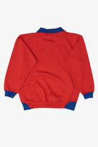 Vintage Red Fleece Forward Teddy Bears Ugly Christmas Sweatshirt (1980s)