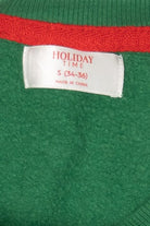 Green "Lets Get Cracking" Nutcracker Ugly Christmas Sweatshirt (2010s)