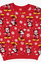 Red Disney Mickey Mouse Ugly Christmas Sweatshirt (2010s)
