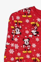 Red Disney Mickey Mouse Ugly Christmas Sweatshirt (2010s)