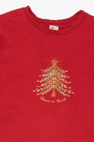 Red Holiday Editions "Peace On Earth" Ugly Christmas Sweatshirt (2010s)