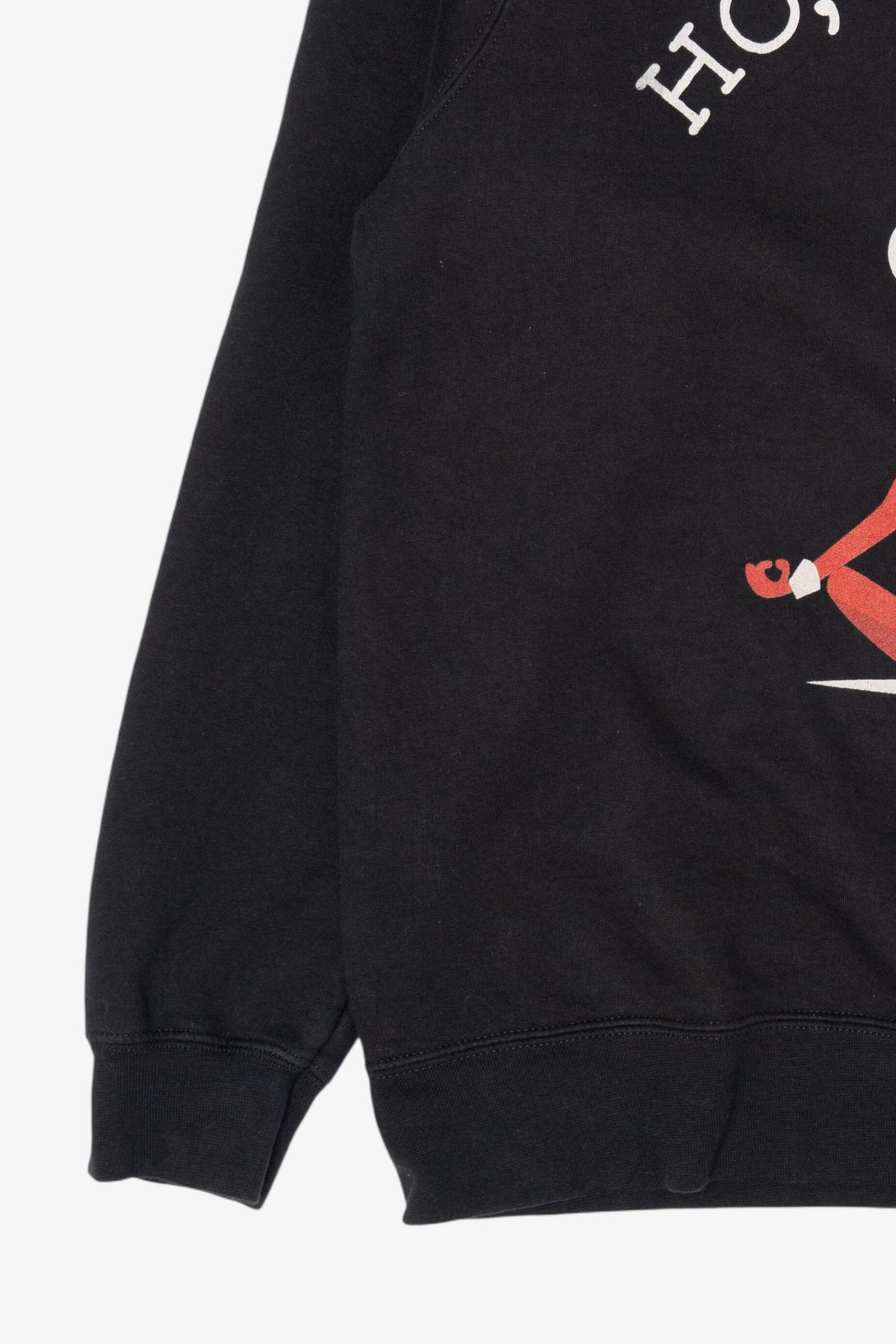Black Port & Company Santa "Ho Ho H-Om" Ugly Christmas Sweatshirt (2010s)