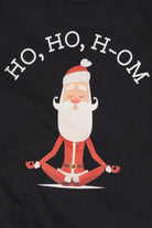 Black Port & Company Santa "Ho Ho H-Om" Ugly Christmas Sweatshirt (2010s)
