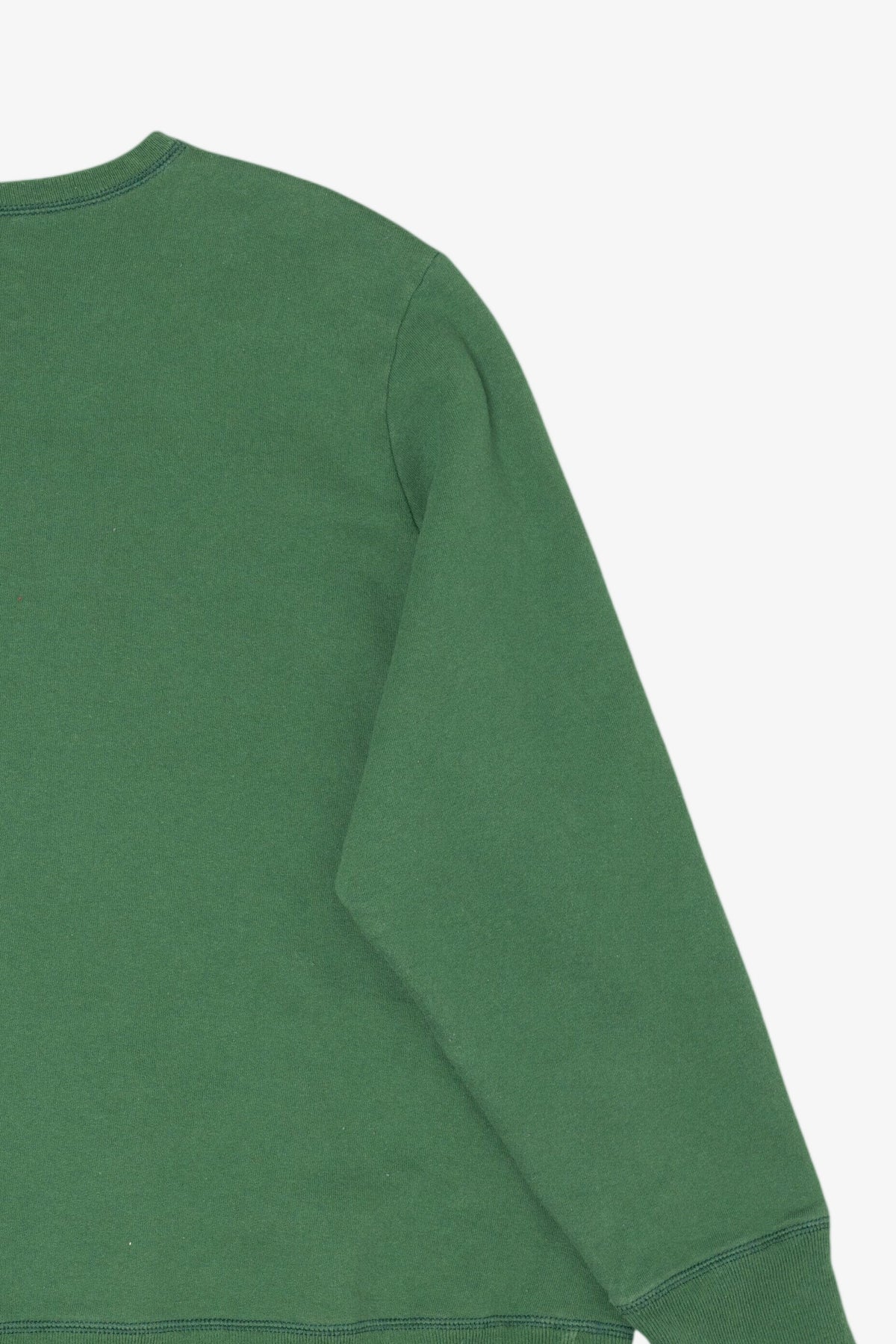Green Just My Style Santa "Happy Holidays" Ugly Christmas Sweatshirt (2010s)