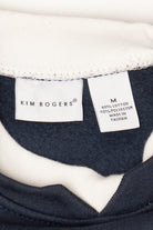 Navy Blue Kim Rogers Trees Ugly Christmas Sweatshirt (2010s)