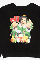 Black Elf Ugly Christmas Sweatshirt (2010s)