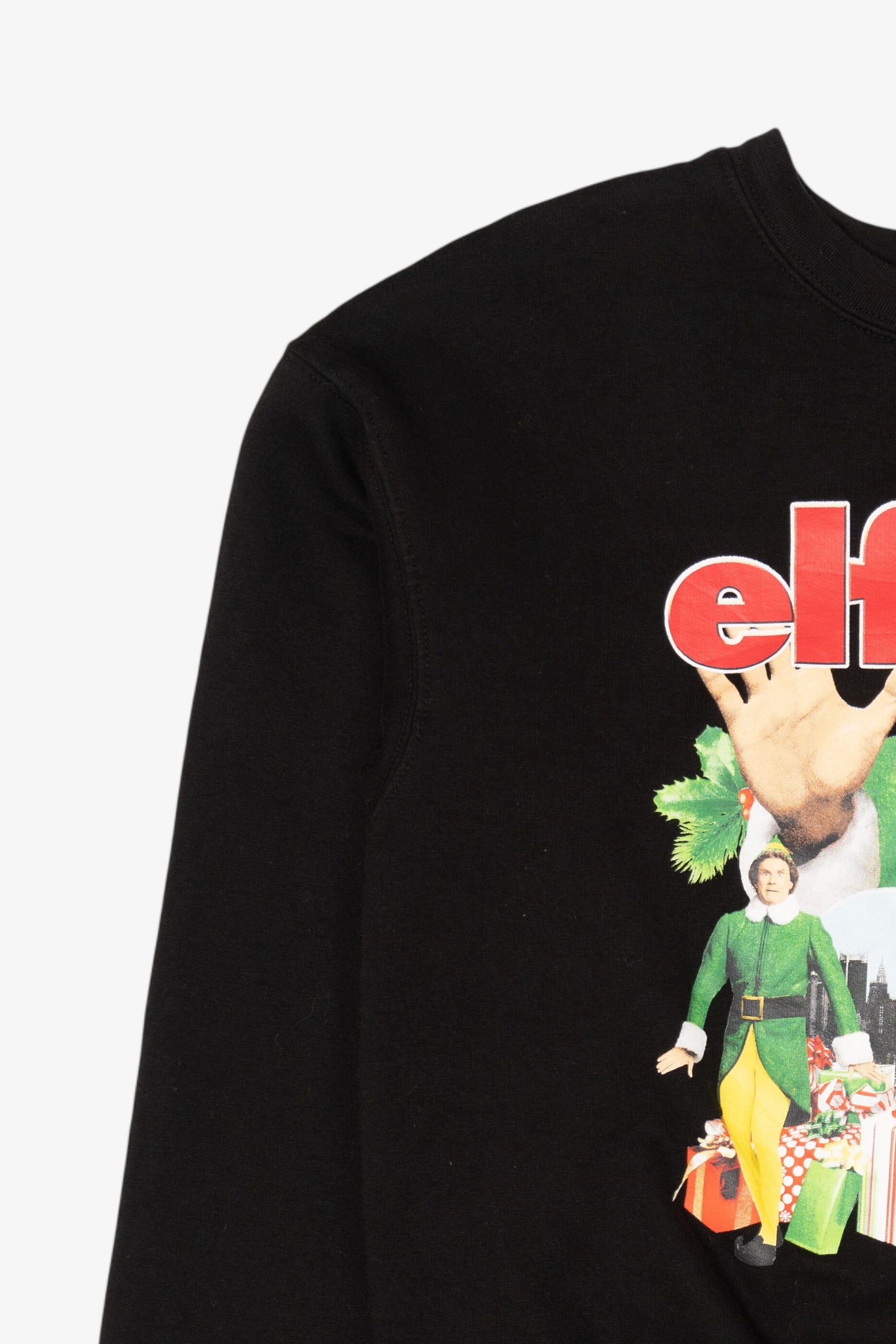 Black Elf Ugly Christmas Sweatshirt (2010s)