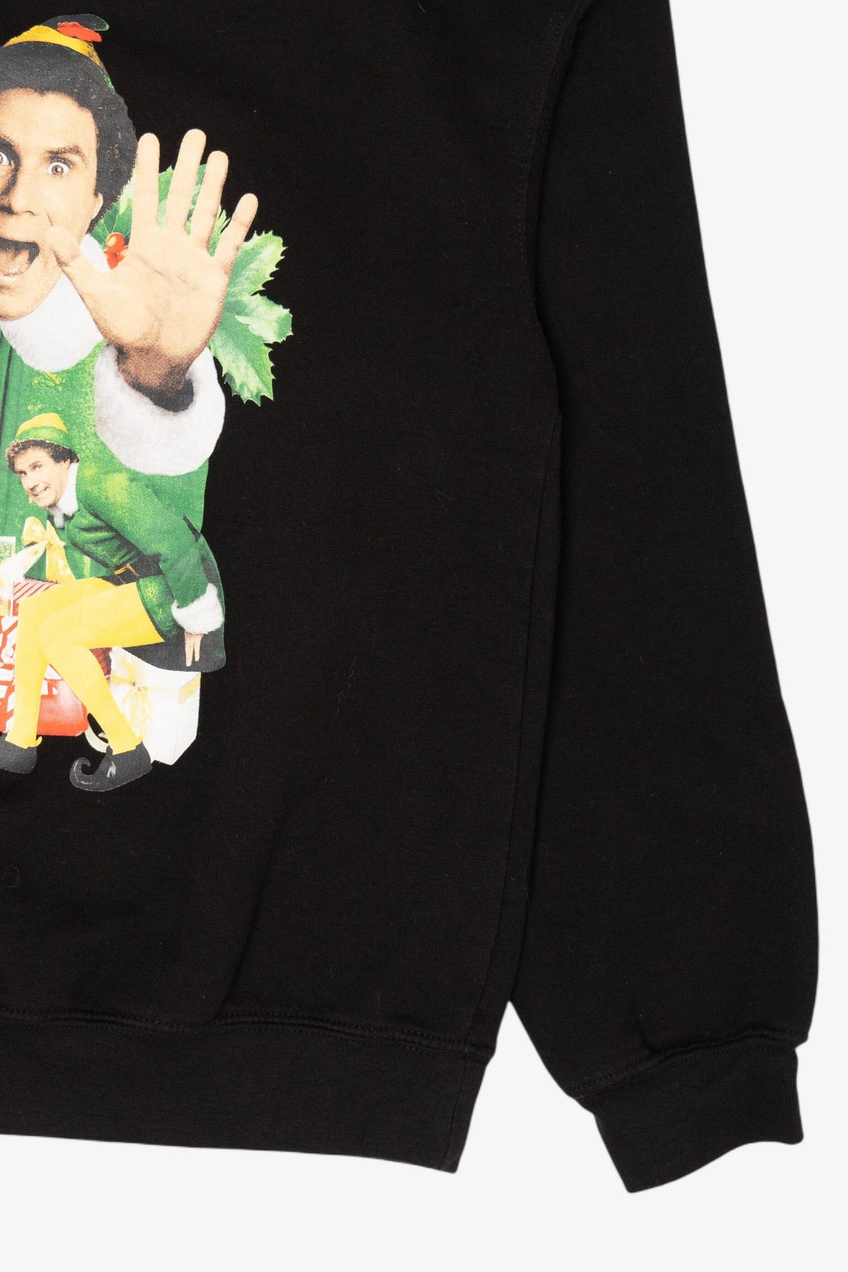 Black Elf Ugly Christmas Sweatshirt (2010s)