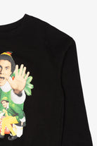 Black Elf Ugly Christmas Sweatshirt (2010s)
