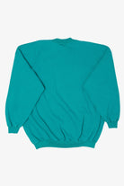 Vintage Aqua Gildan Angels Ugly Christmas Sweatshirt (2000s)