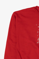 Vintage Red Jerzees Tree Ugly Christmas Sweatshirt (2000s)