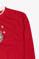 Vintage Red M&C Sportswear Snowmen Ugly Christmas Sweatshirt (2000s)