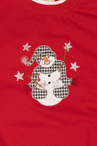Vintage Red M&C Sportswear Snowmen Ugly Christmas Sweatshirt (2000s)