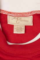 Vintage Red M&C Sportswear Snowmen Ugly Christmas Sweatshirt (2000s)