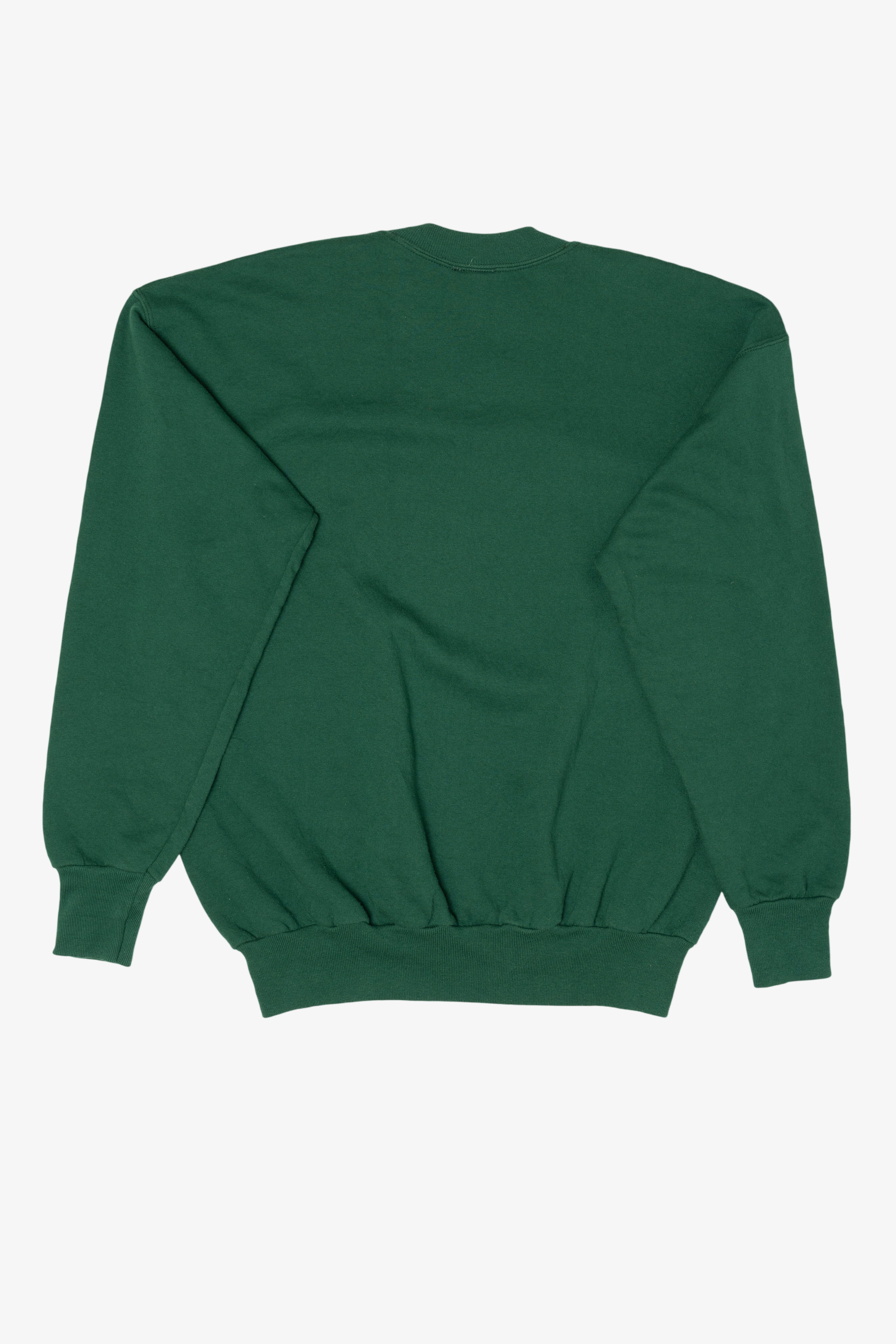 Vintage Green Silver Dollar City Bells Ugly Christmas Sweatshirt (1990s)