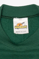 Vintage Green Silver Dollar City Bells Ugly Christmas Sweatshirt (1990s)