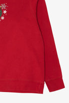 Red Hanes Wreaths Ugly Christmas Sweatshirt (2010s)