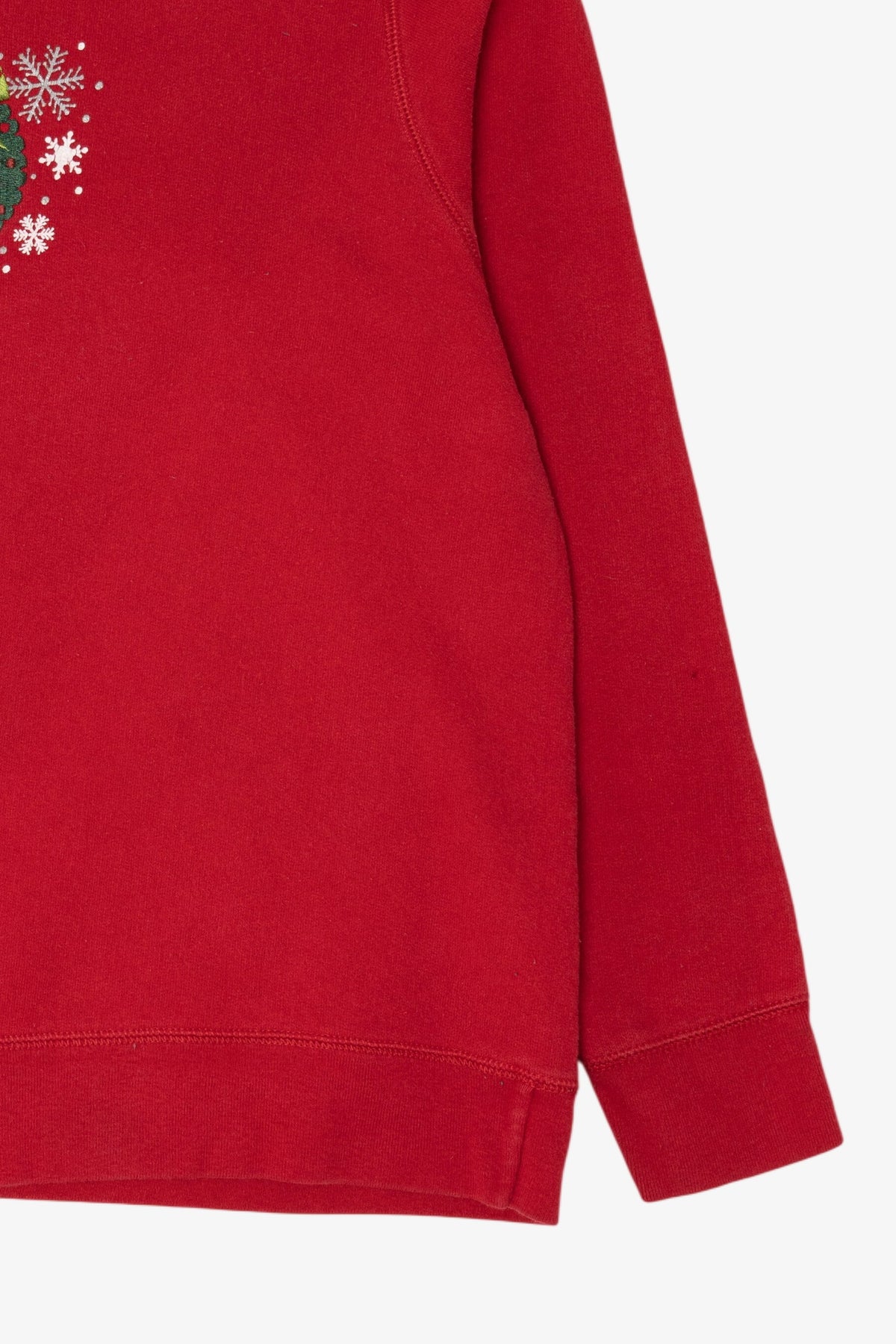Red Hanes Wreaths Ugly Christmas Sweatshirt (2010s)