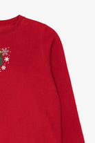 Red Hanes Wreaths Ugly Christmas Sweatshirt (2010s)