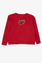 Red Hanes Wreaths Ugly Christmas Sweatshirt (2010s)