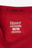 Red Hanes Wreaths Ugly Christmas Sweatshirt (2010s)