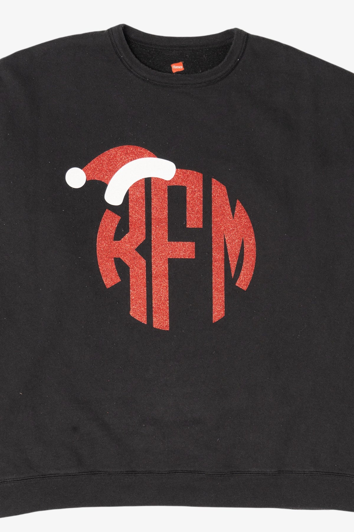 Black Hanes RFM Ugly Christmas Sweatshirt (2020s)