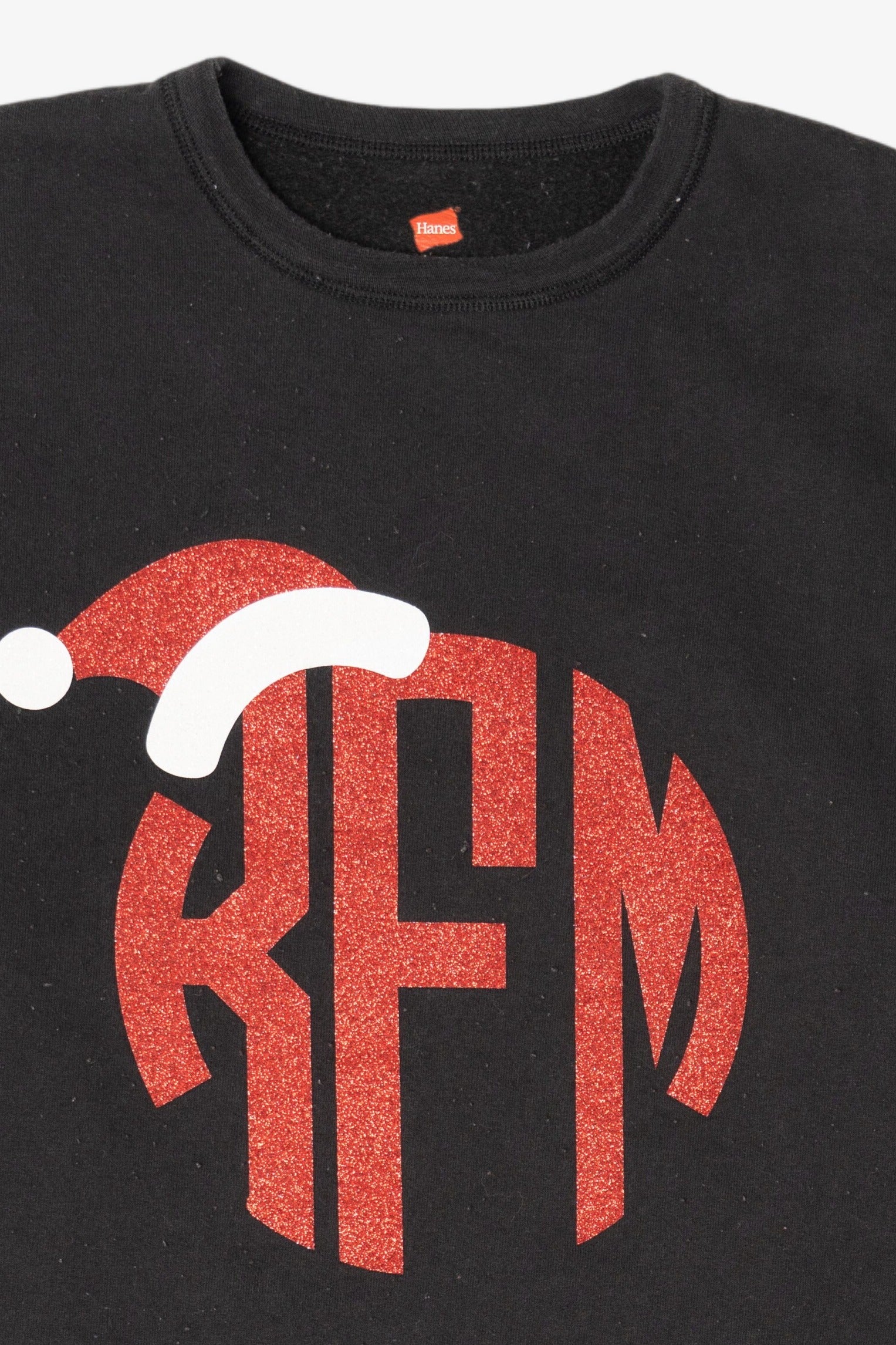 Black Hanes RFM Ugly Christmas Sweatshirt (2020s)