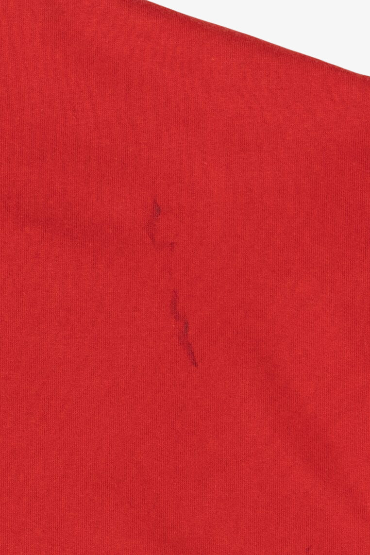 Red Sunburst Snowflake Ugly Christmas Sweatshirt (2010s)